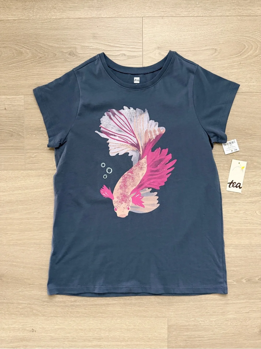 Tea Collection Girls Fish Shirt